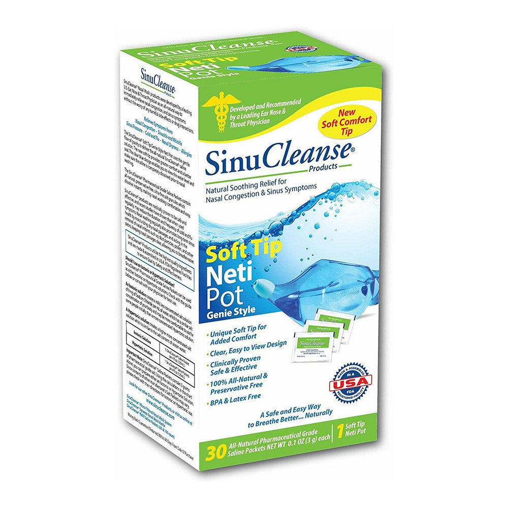 SinuCleanse Squeeze Nasal Wash Kit, 30 Ea